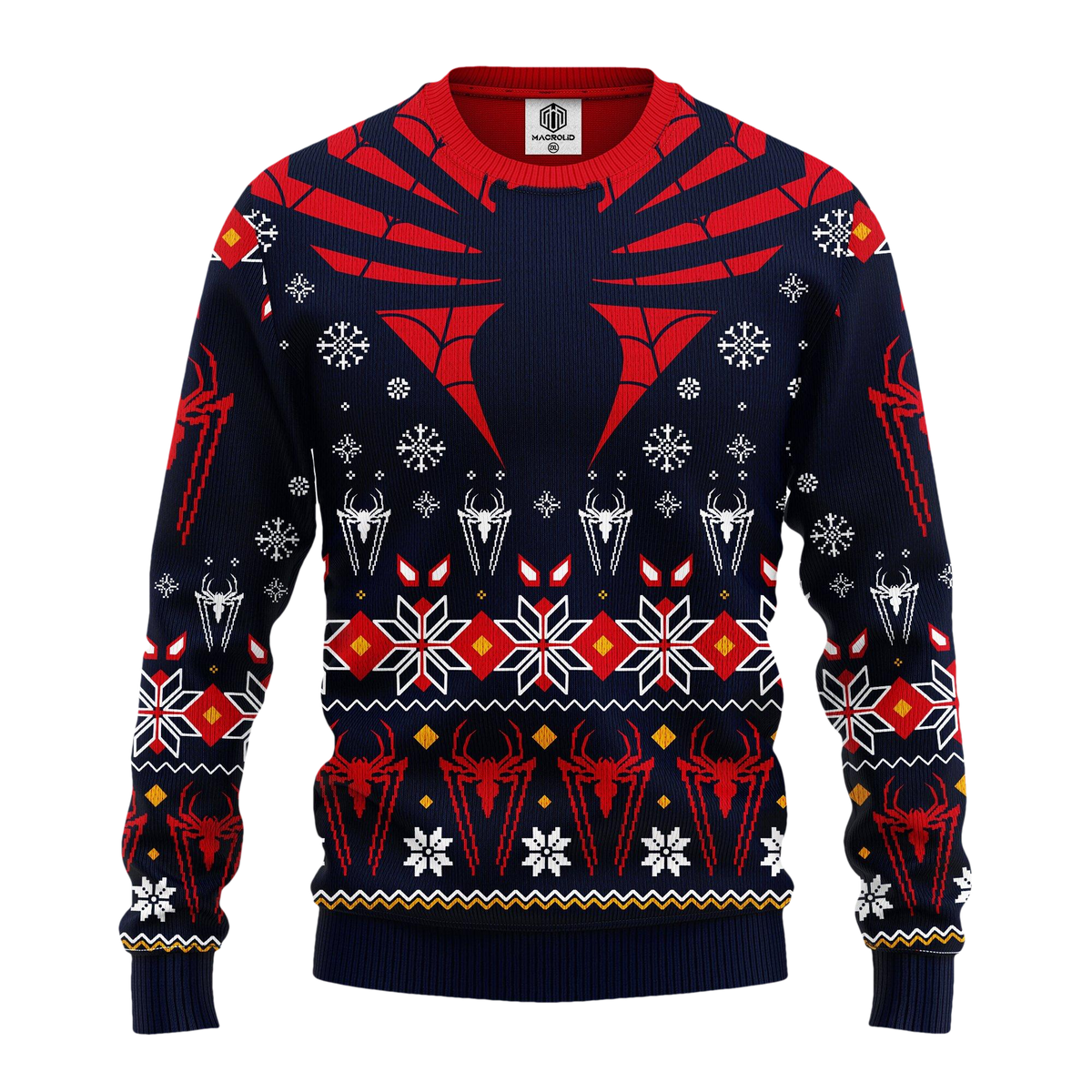 Spiderman Logo Ugly Christmas Sweater 2045- Best Christmas Gifts 2026 - Moonbestprint