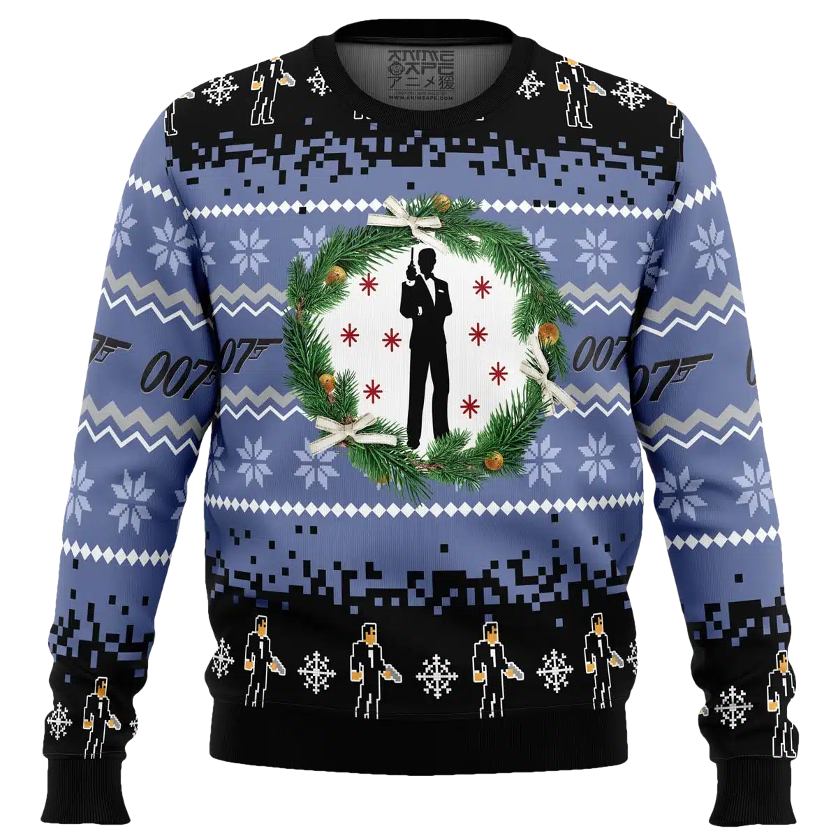 007 James Bond Ugly Christmas Sweater - Moonbestprint