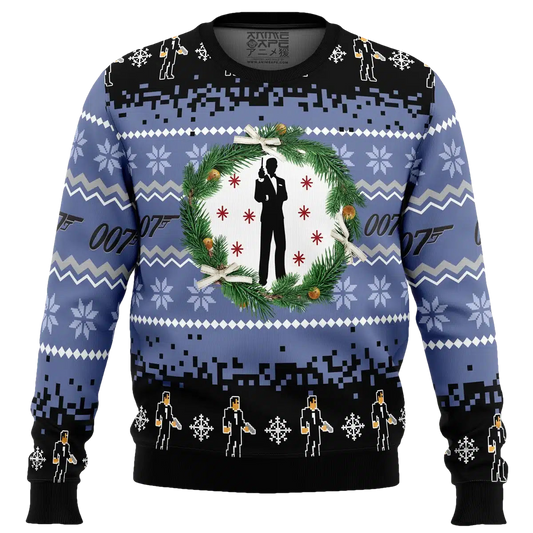 007 James Bond Ugly Christmas Sweater - Moonbestprint