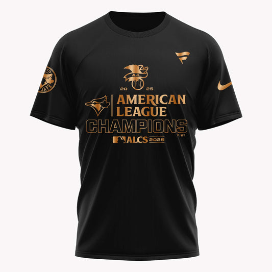 Toronto Blue Jays 2025 American League Champions Tshirt V2 Moonbestprint
