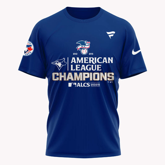 Toronto Blue Jays 2025 American League Champions Tshirt V3 Moonbestprint