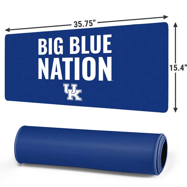 University of Kentucky Big Blue Nation Gaming Mouse Pad Moonbestprint