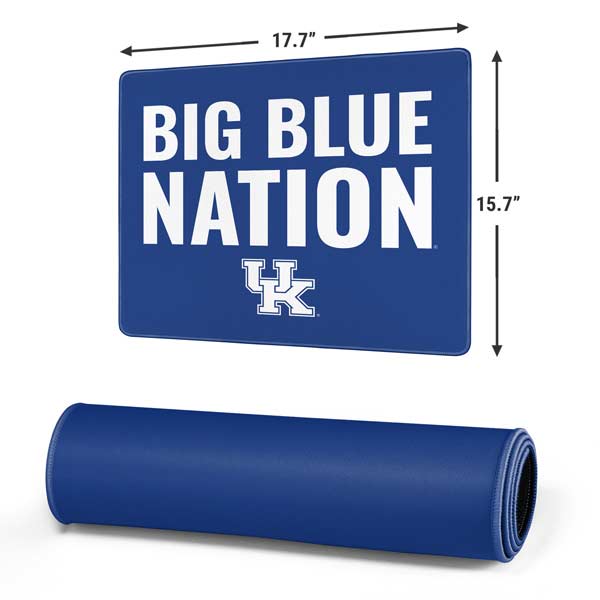 University of Kentucky Big Blue Nation Gaming Mouse Pad Moonbestprint