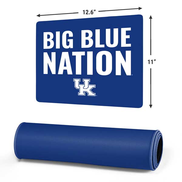 University of Kentucky Big Blue Nation Gaming Mouse Pad Moonbestprint