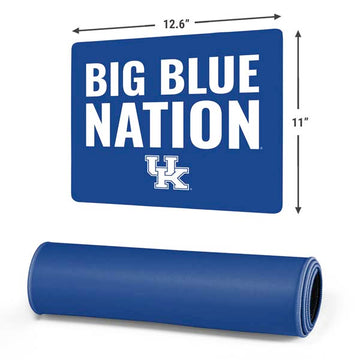 University of Kentucky Big Blue Nation Gaming Mouse Pad Moonbestprint