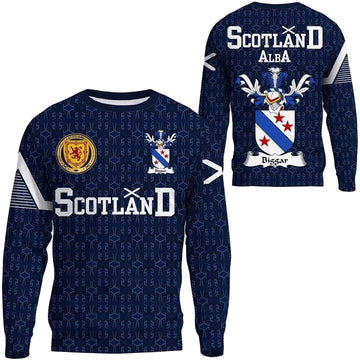 Biggar Family Crest Sweater Scottish Home ? 1991 Style A7 ? Usalast