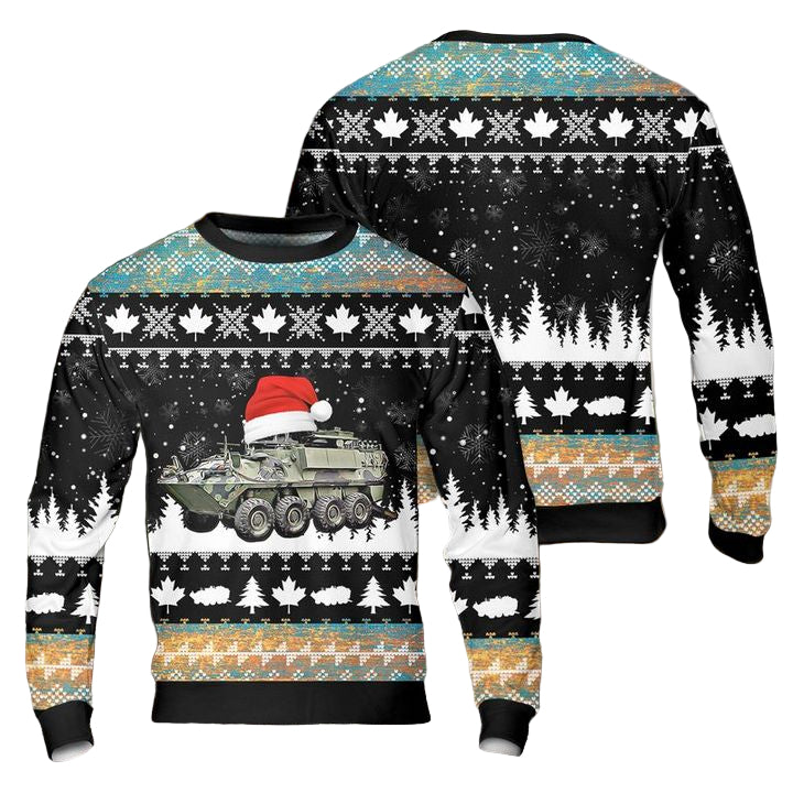 Bison Tank Canadian Army AOP Sweater ? Usalast