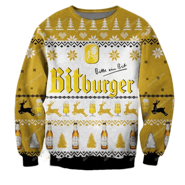 Bitburger Brewery Ugly Christmas Sweater 2022 ? Usalast