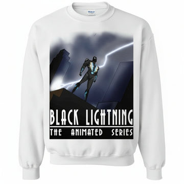 Black Lightning Series Crewneck Sweater ? Usalast