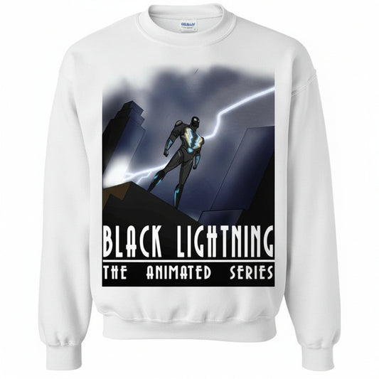 Black Lightning Series Crewneck Sweater ? Usalast