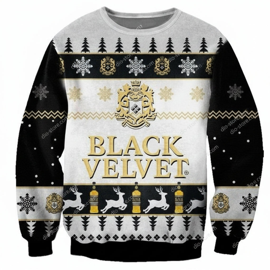 Black Velvet Ugly Christmas Sweater 2022 ? Usalast