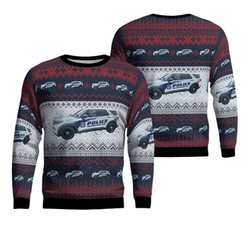 Bladensburg Maryland Bladensburg Police Department Christmas Sweater 3D ? Usalast