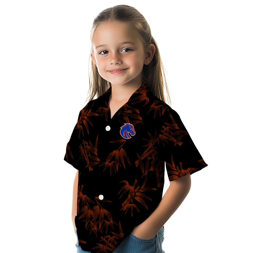 Boise State Broncos Hawaiian Shirt - Bamboo Branches | Moonbestprint
