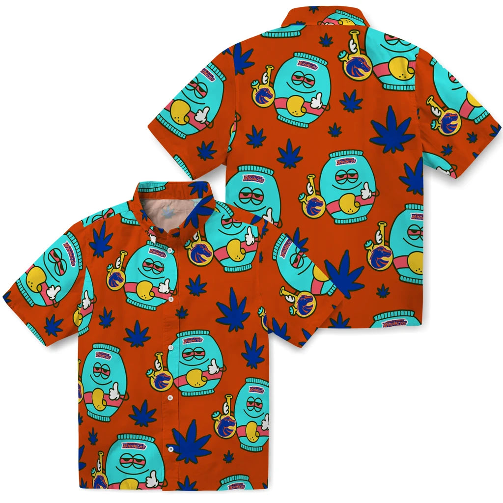 Boise State Broncos Hawaiian Shirt - Chill Vibe | Moonbestprint