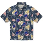 Boise State Broncos Hawaiian Shirt - Flamingo Hibiscus | Moonbestprint
