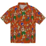 Boise State Broncos Hawaiian Shirt - Hawaiian Girls Design | Moonbestprint