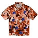 Boise State Broncos Hawaiian Shirt - Hibiscus Arrangement | Moonbestprint