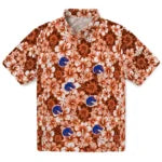 Boise State Broncos Hawaiian Shirt - Hibiscus Blooms | Moonbestprint