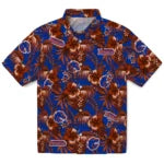 Boise State Broncos Hawaiian Shirt - Hibiscus Exotic | Moonbestprint