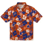 Boise State Broncos Hawaiian Shirt - Hibiscus Flower Design | Moonbestprint