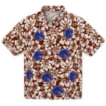 Boise State Broncos Hawaiian Shirt - Hibiscus Motif | Moonbestprint