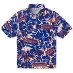 Boise State Broncos Hawaiian Shirt - Hibiscus Overlay | Moonbestprint