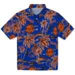 Boise State Broncos Hawaiian Shirt - Palm Sunset | Moonbestprint