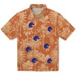 Boise State Broncos Hawaiian Shirt - Vintage Palm Tree | Moonbestprint