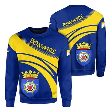 Bonaire Coat Of Arms Sweater Cricket Style J5W ? Usalast