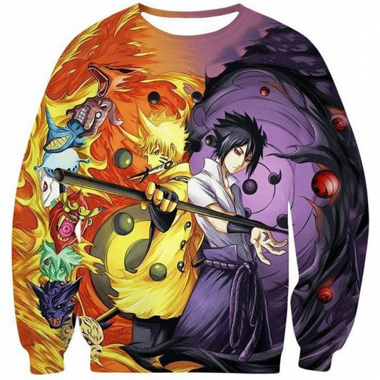 Boruto Brothers Boruto And Sasuke Sweater Sh9829 ? Usalast