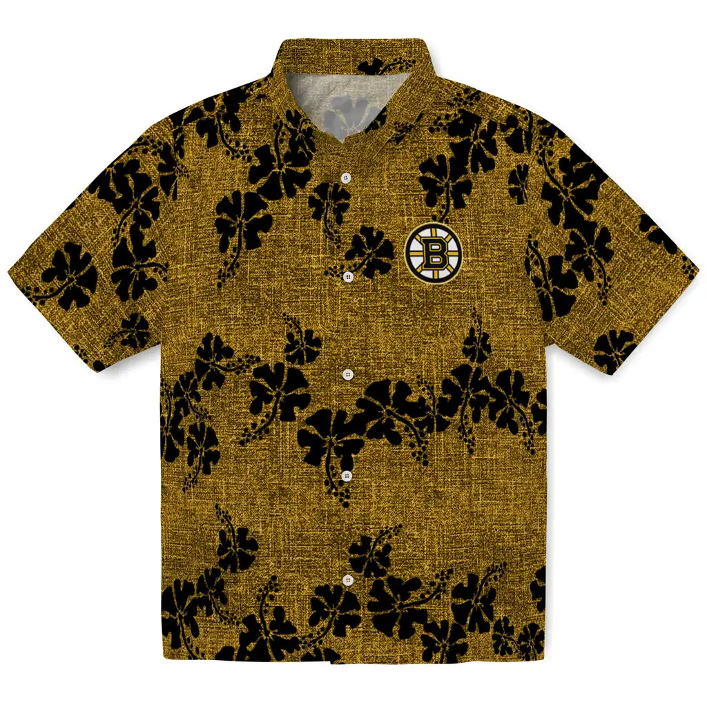 Boston Bruins Hawaiian Shirt - 50th State Flower – Moonbestprint