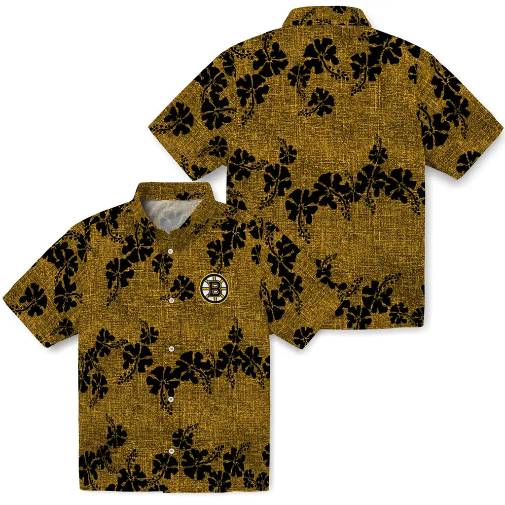 Boston Bruins Hawaiian Shirt - 50th State Flower – Moonbestprint