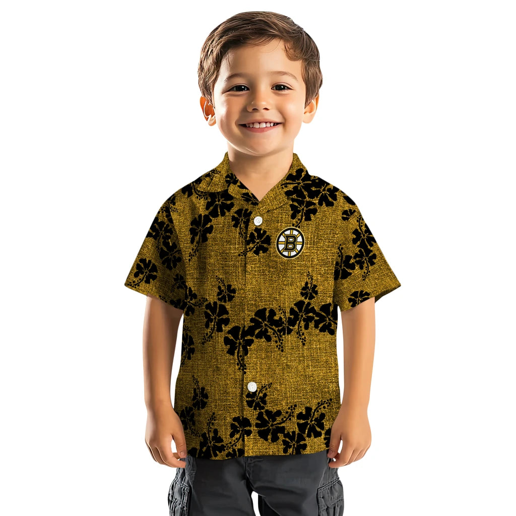 Boston Bruins Hawaiian Shirt - 50th State Flower – Moonbestprint