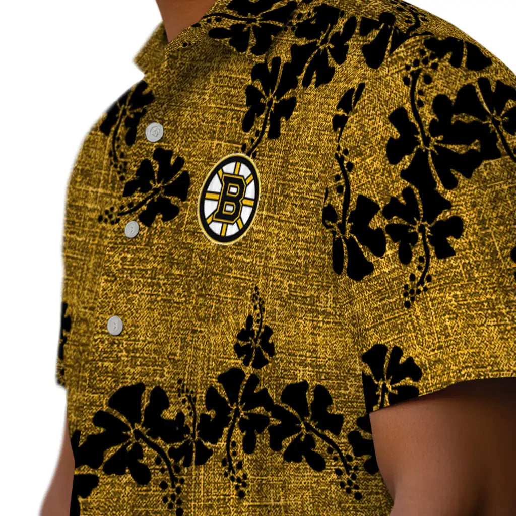 Boston Bruins Hawaiian Shirt - 50th State Flower – Moonbestprint