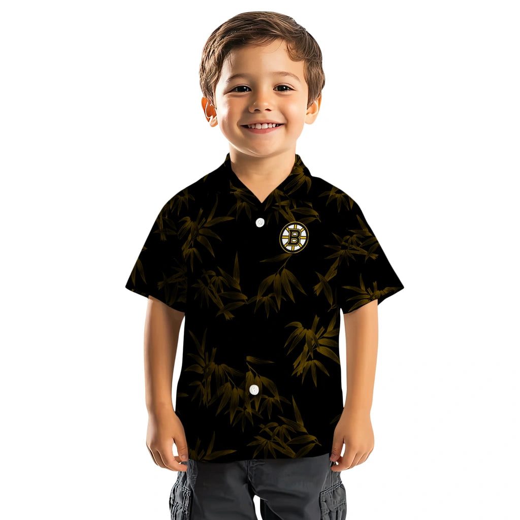 Boston Bruins Hawaiian Shirt - Bamboo Branches – Moonbestprint
