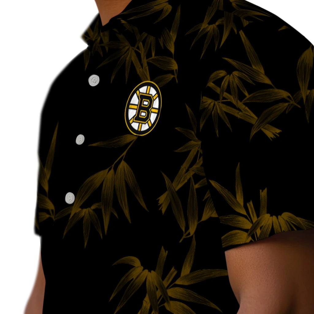 Boston Bruins Hawaiian Shirt - Bamboo Branches – Moonbestprint