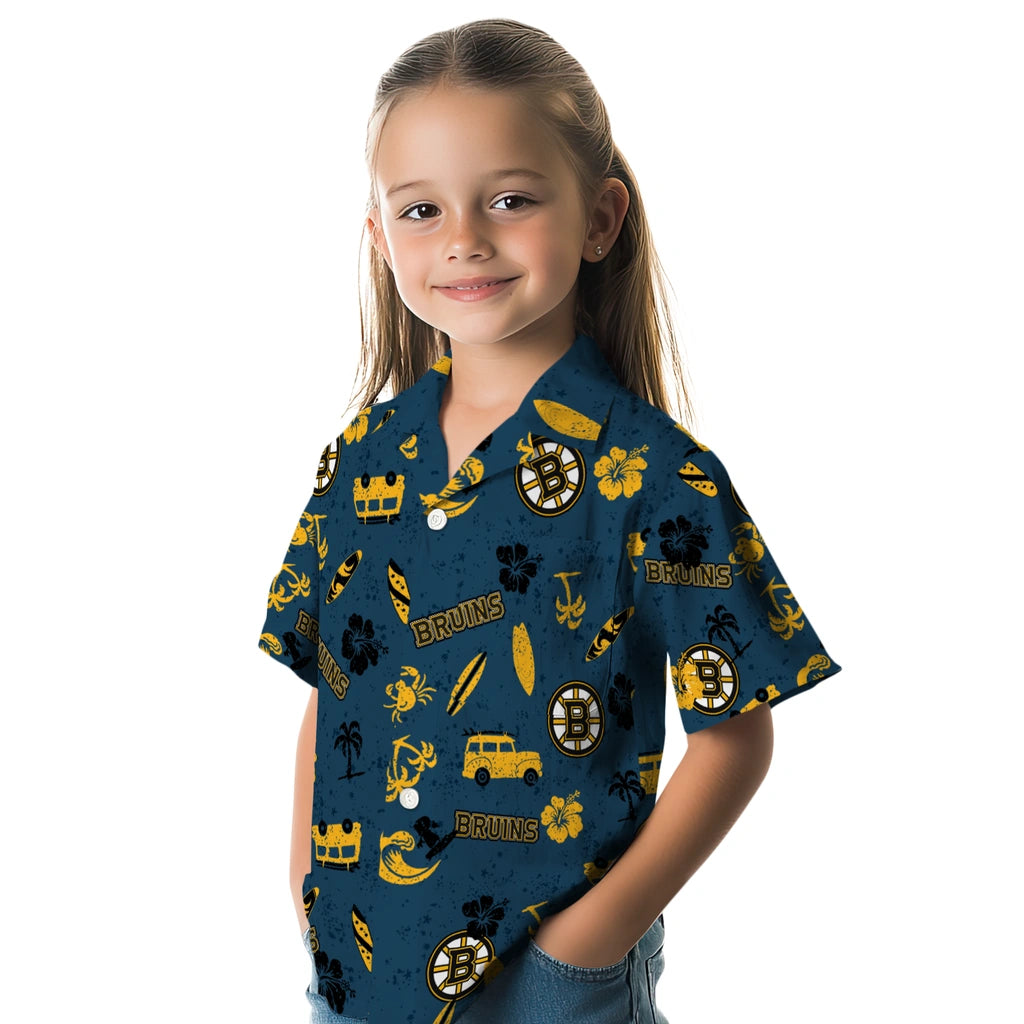 Boston Bruins Hawaiian Shirt - Beach Vibe – Moonbestprint