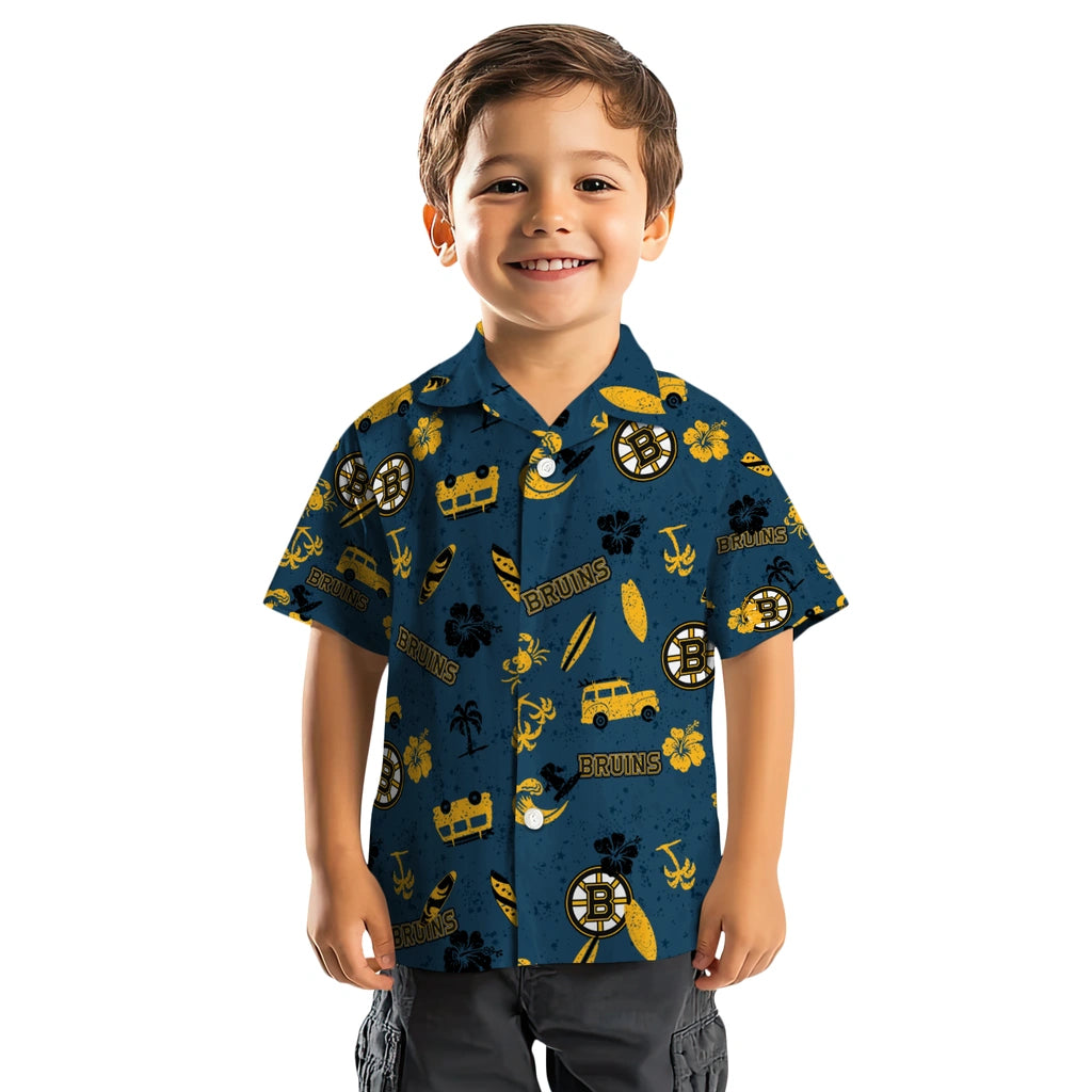 Boston Bruins Hawaiian Shirt - Beach Vibe – Moonbestprint