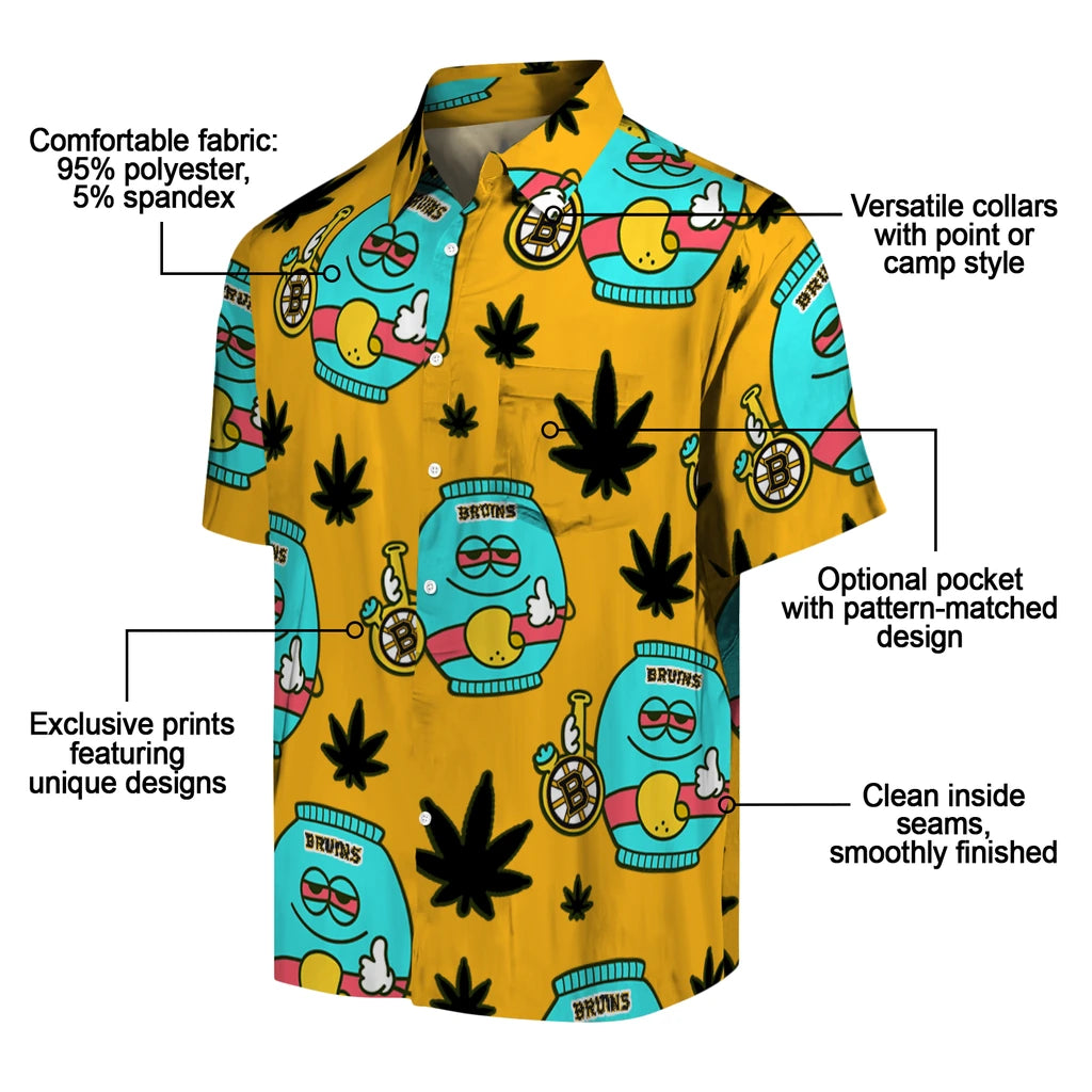 Boston Bruins Hawaiian Shirt - Chill Vibe – Moonbestprint