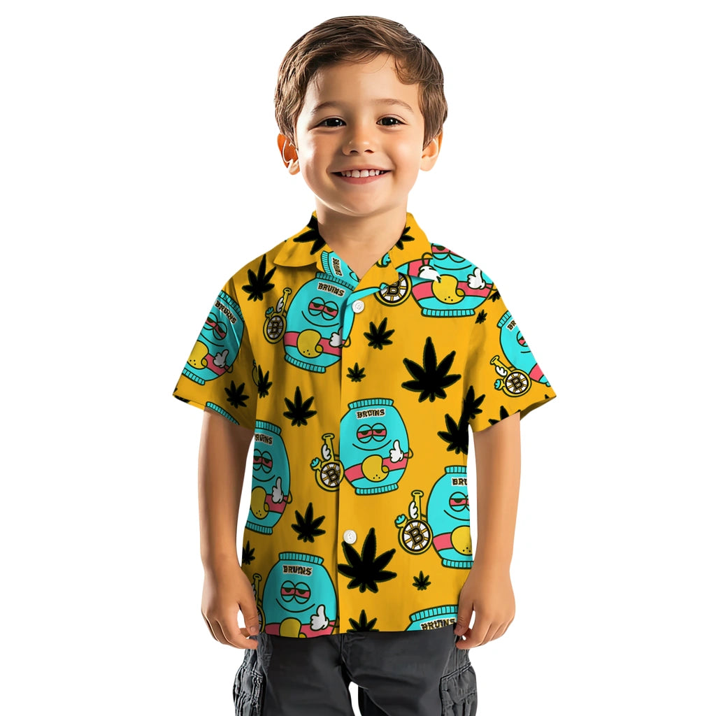Boston Bruins Hawaiian Shirt - Chill Vibe – Moonbestprint