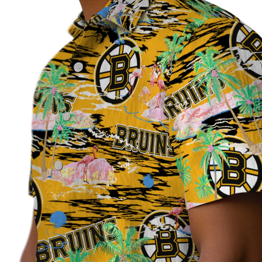 Boston Bruins Flamingo Retreat 2026 Hawaiian Shirt – Moonbestprint