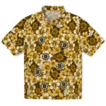 Boston Bruins Hawaiian Shirt - Hibiscus Blooms – Moonbestprint