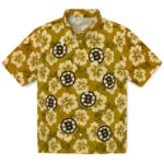 Boston Bruins Hawaiian Shirt - Hibiscus Cluster – Moonbestprint