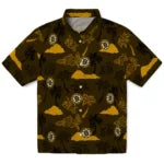 Boston Bruins Hawaiian Shirt - Palm And Clouds – Moonbestprint