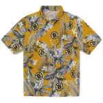 Boston Bruins Hawaiian Shirt - Palm Leaves – Moonbestprint