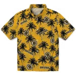 Boston Bruins Hawaiian Shirt - Palm Tree Motif – Moonbestprint