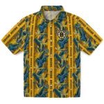 Boston Bruins Hawaiian Shirt - Paradise Vines – Moonbestprint