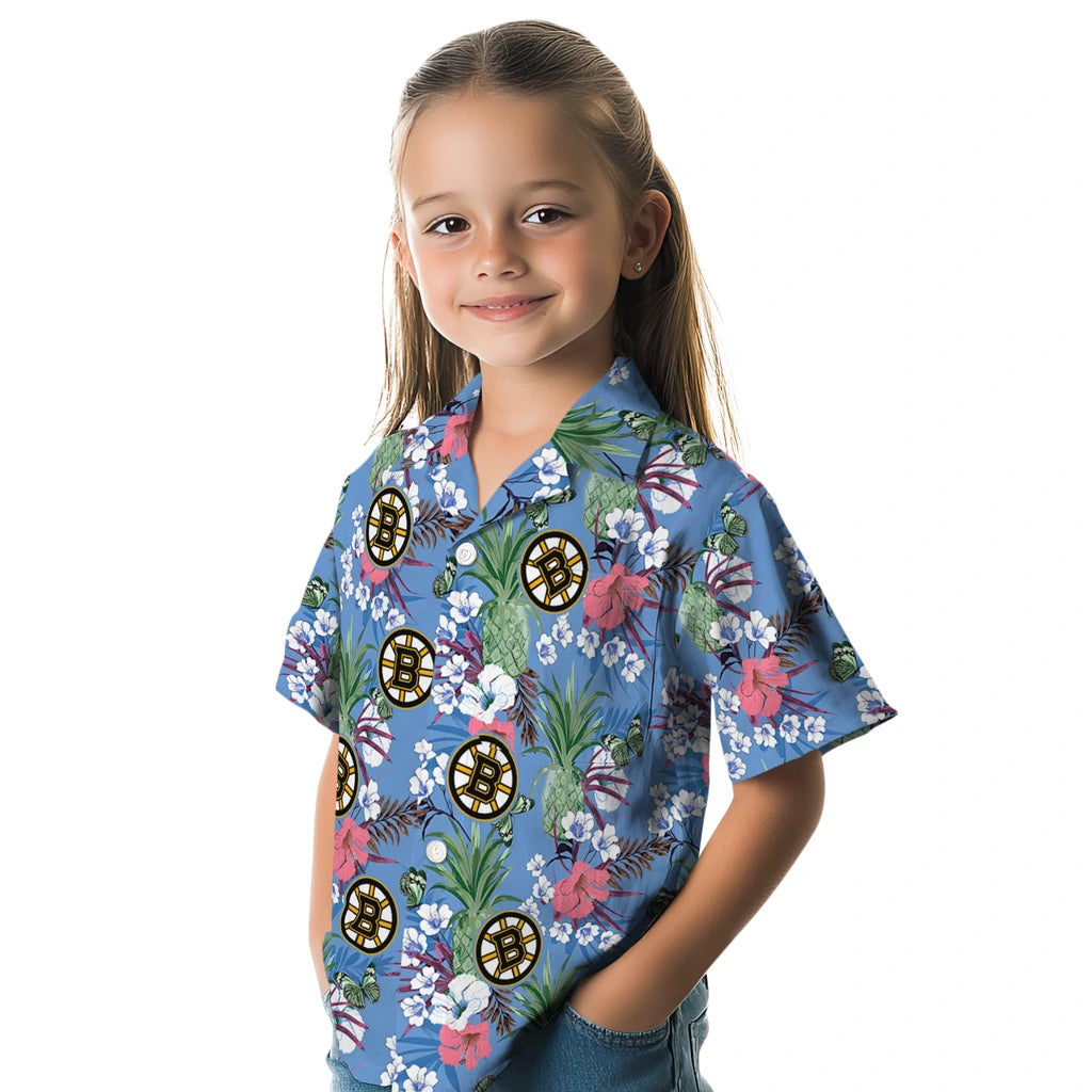 Boston Bruins Hawaiian Shirt - Pineapple Bouquet – Moonbestprint
