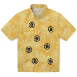 Boston Bruins Hawaiian Shirt - Vintage Palm Tree – Moonbestprint