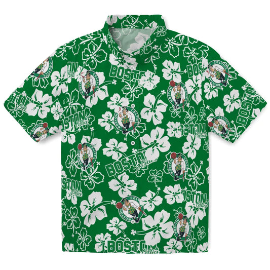 Boston Celtics Hibiscus Bloom Hawaiian Shirt – Moonbestprint